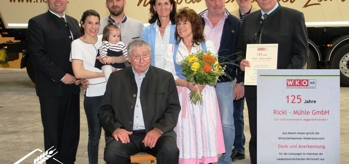 125 Jahre Rickl Mühle in Groß-Schweinbarth