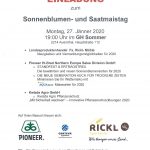 Sonnenblumen- Saatmais 2020 Sonnenblumen Saatmais 2020